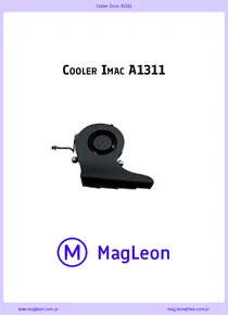 Cooler Imac A1311 - Ficha Técnica