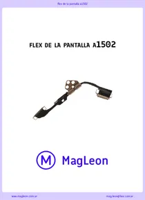 flex de la pantalla a1502 - Ficha Técnica
