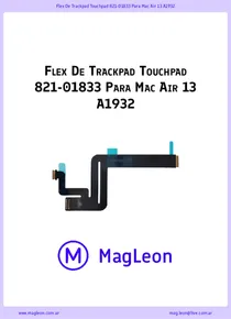 Flex De Trackpad Touchpad 821-01833 Para Mac Air 13 A1932 - Ficha Técnica