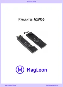 Parlantes A1706 - Ficha Técnica