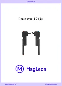 Parlantes A2141 - Ficha Técnica