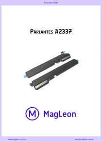 Parlantes A2337 - Ficha Técnica