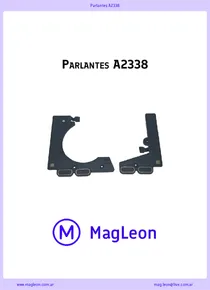 Parlantes A2338 - Ficha Técnica