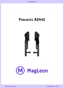 Parlantes A2442 - Ficha Técnica