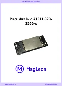 Placa Wifi Imac A1311 820-2566-a - Ficha Técnica