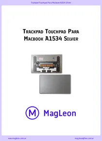 Trackpad Touchpad Para Macbook A1534 Silver - Ficha Técnica
