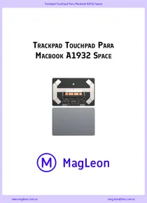 Trackpad Touchpad Para Macbook A1932 Space - Ficha Técnica