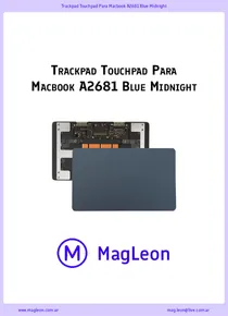 Trackpad Touchpad Para Macbook A2681  Blue Midnight - Ficha Técnica