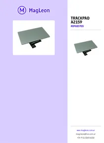 Trackpad A2159 - Folleto